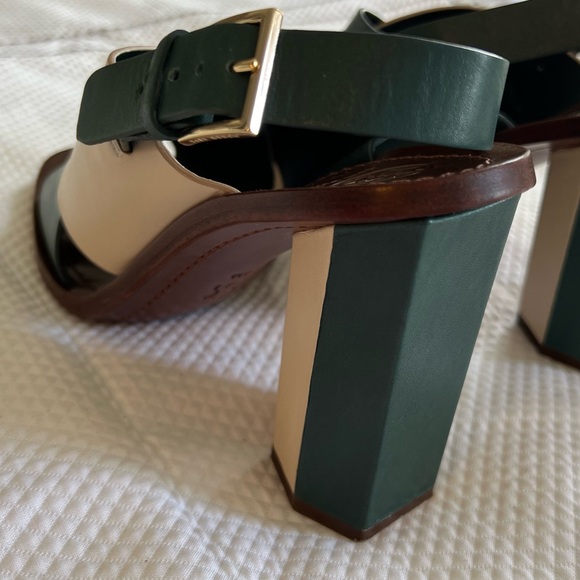 TORY BURCH Leather Slingback Sandals Size: US 9.5 - Picture 4 of 8